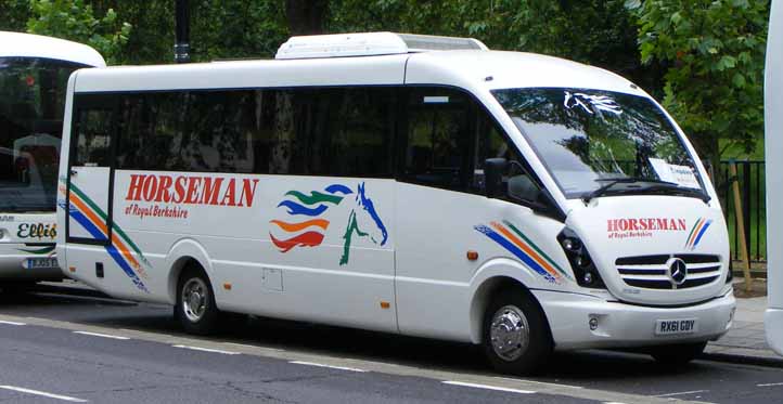 Horseman Mercedes O816D Plaxton Cheetah RX61GDY